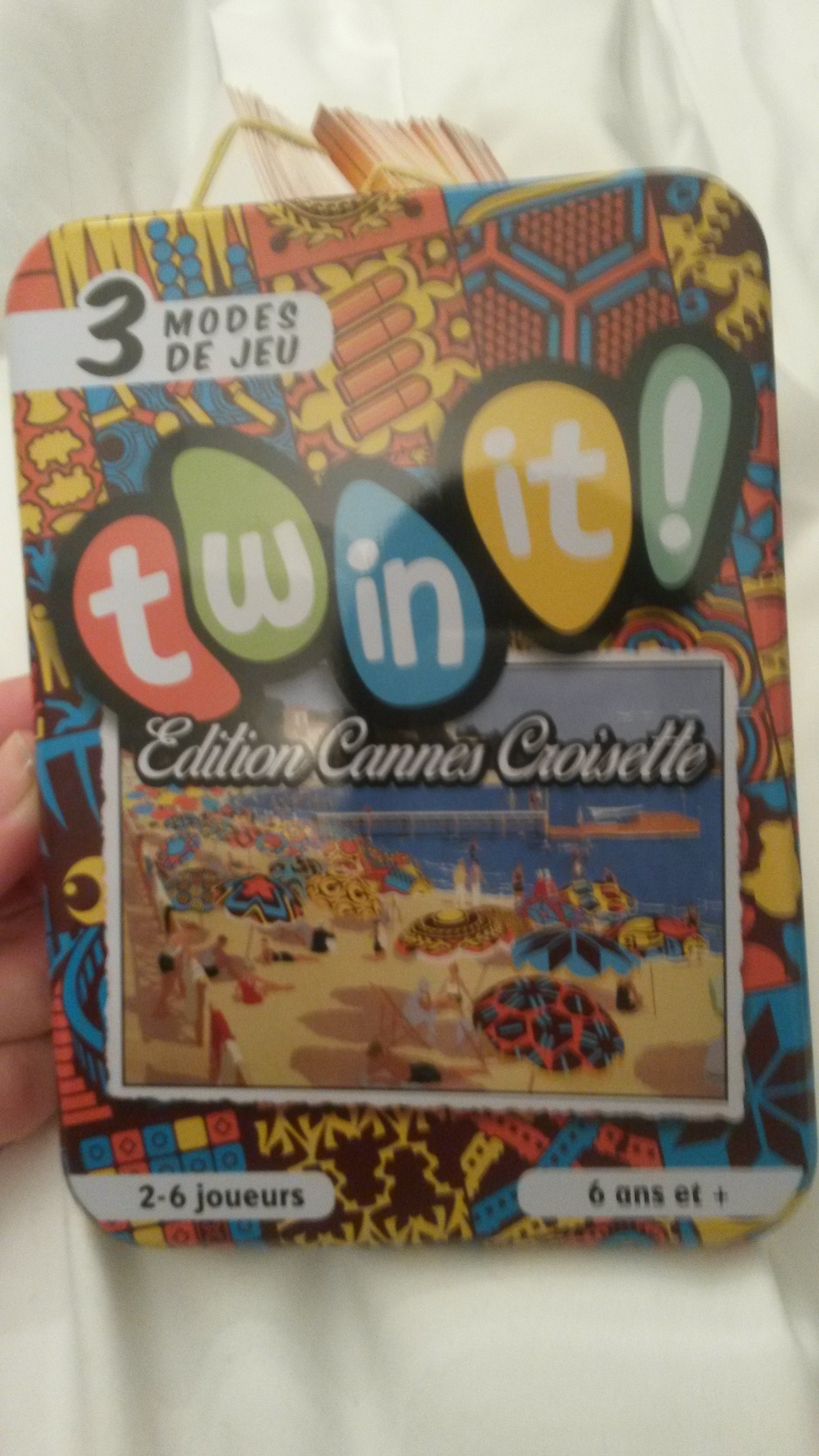 The Twin It special board games Cannes Croisette edition