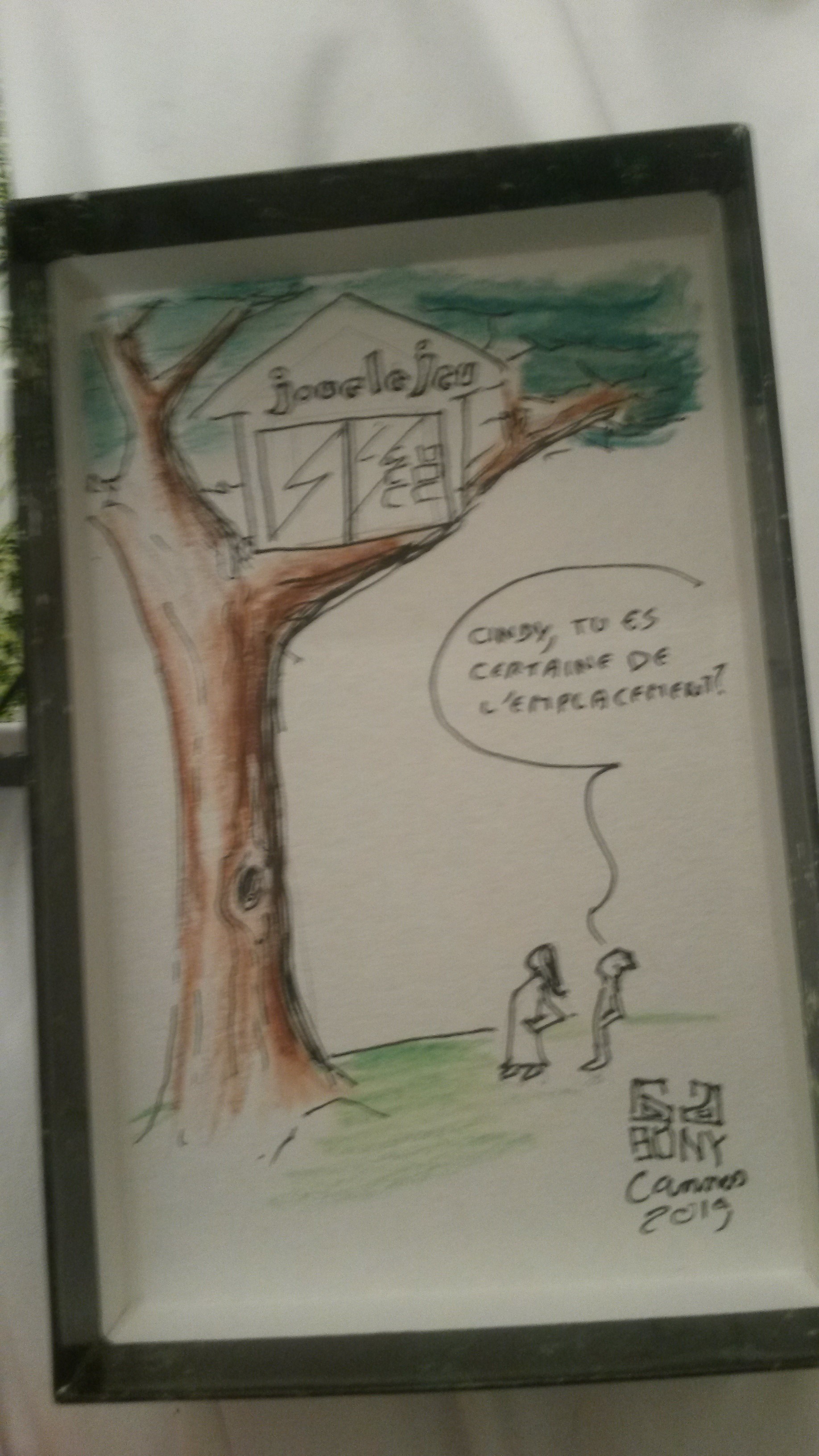 Dédicace personnalisée, merci David Boniffacy :)