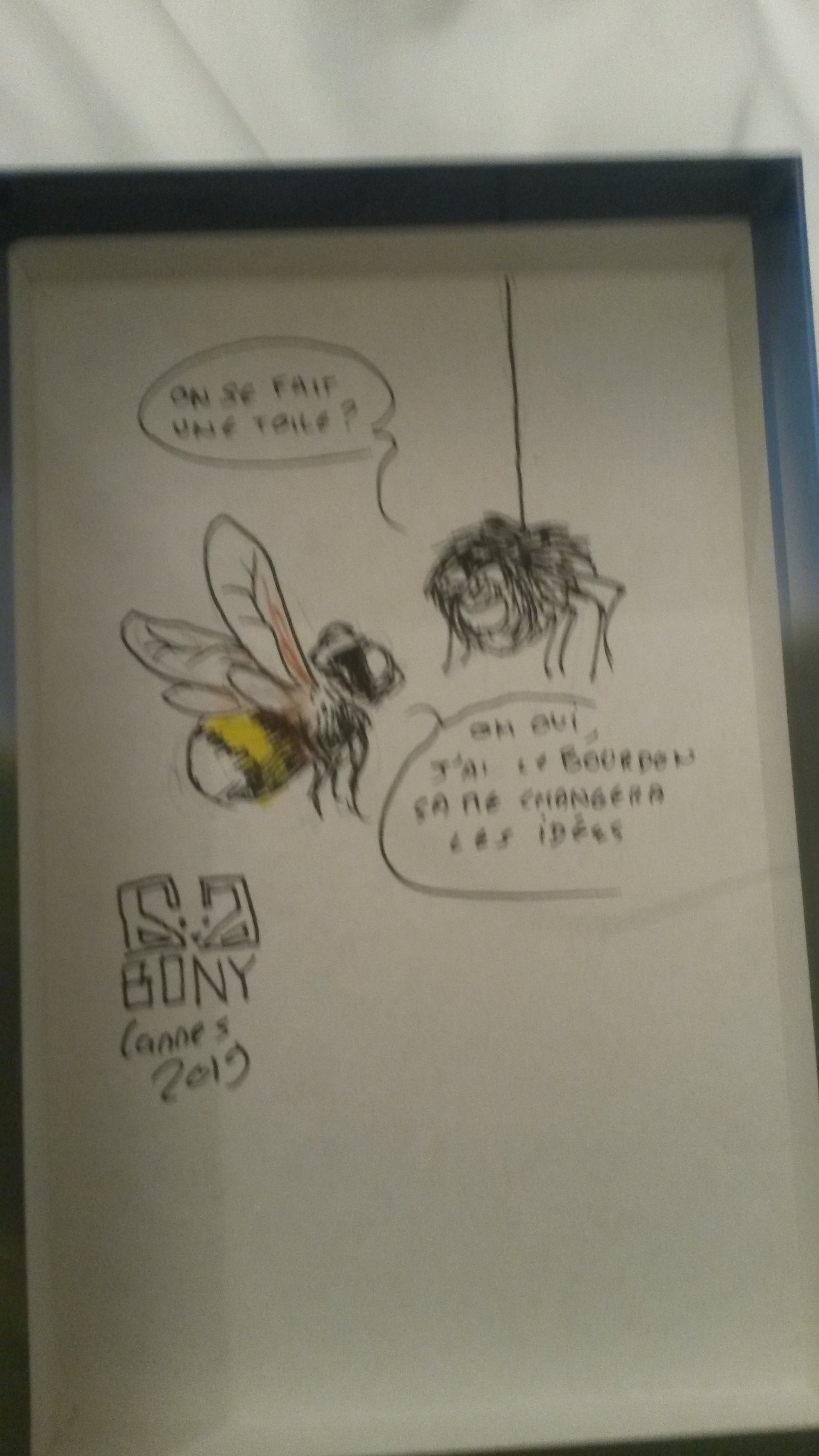 Dédicacé par son illustrateur, merci David Bonnifacy :)
