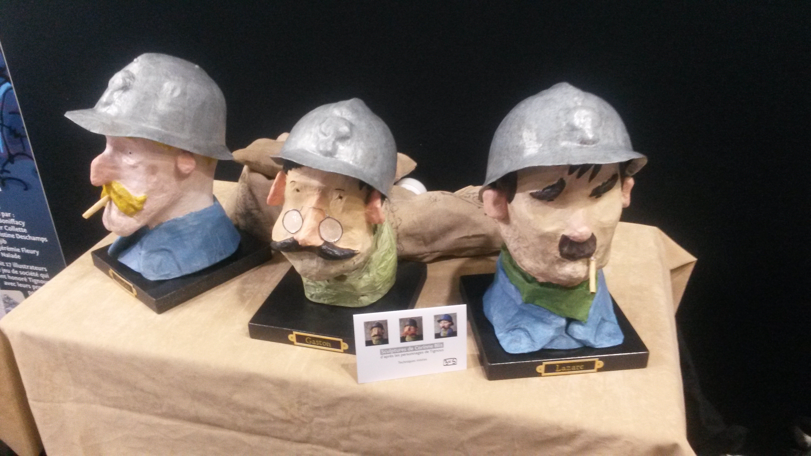 Exposition Armistice 1918-Les Poilus
