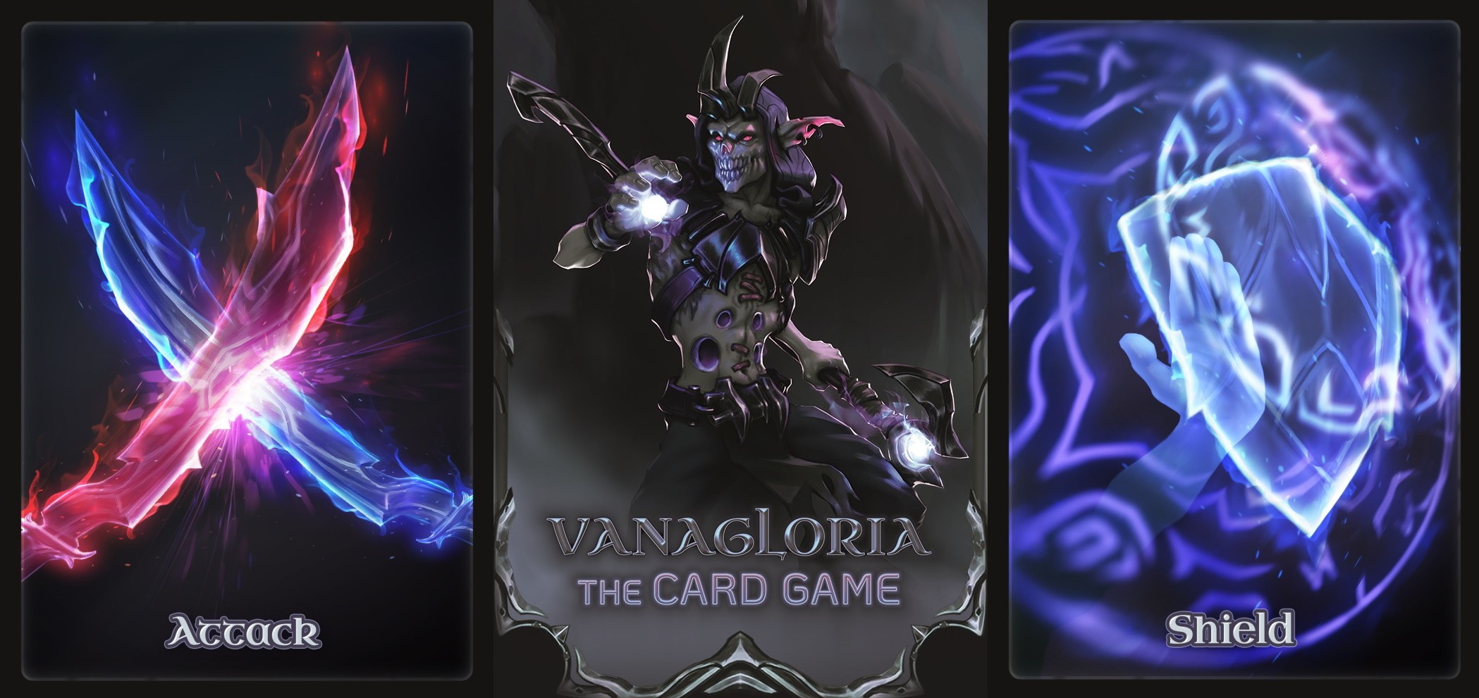 Discover Vanagloria, a card game in the dark sorcerers universe!