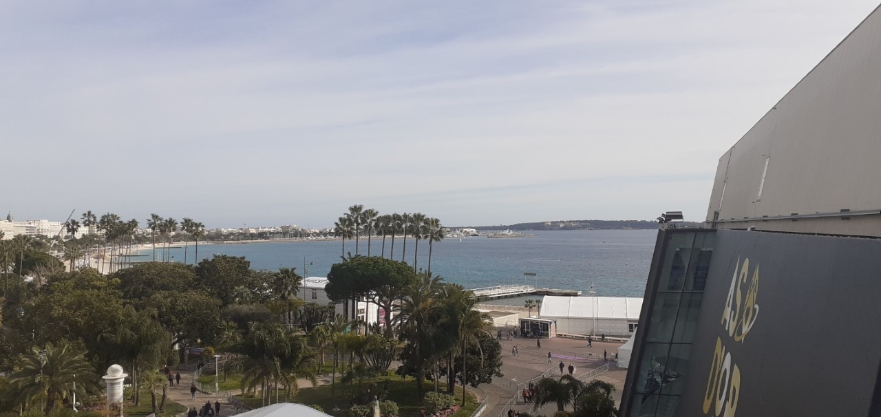 As a bonus, a view of the sea from the top of the Palace!