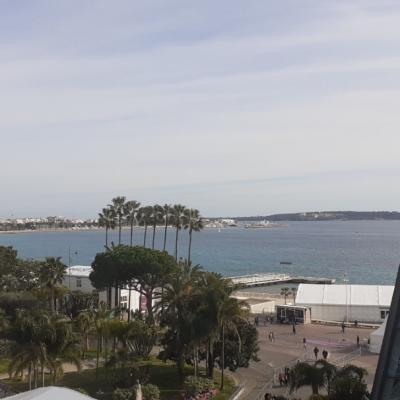 As a bonus, a view of the sea from the top of the Palace!