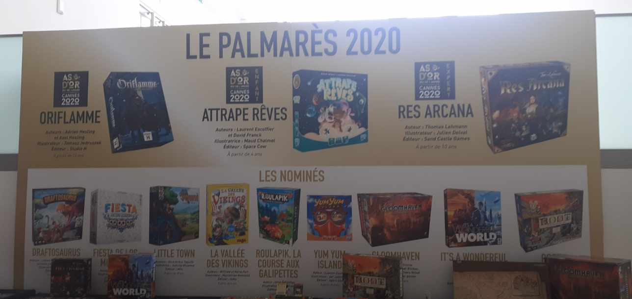 Les résultats des as d'or 2020 par catégorie!