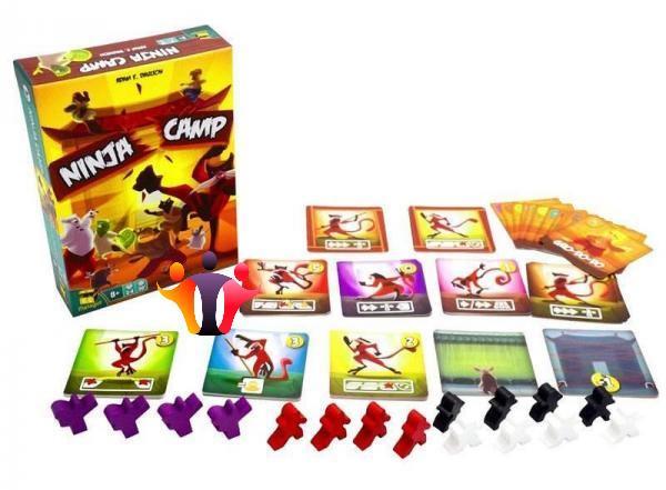 Jeu 2 mots Ninja camp