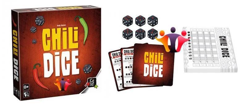 Jeu 2 mots Chili dice