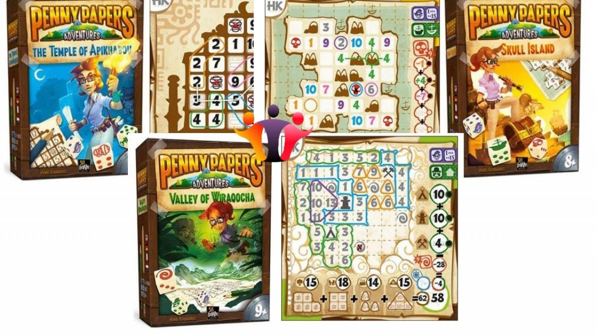 Jeu 2 mots Penny Papers