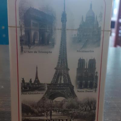54 cartes monuments de Paris noir et blanc