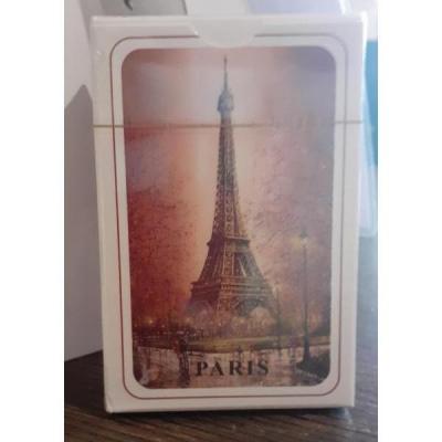 54 cartes tour Eiffel couleur