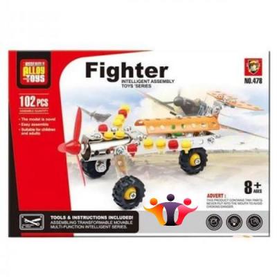 Avion 102 pièces Alloy Toy