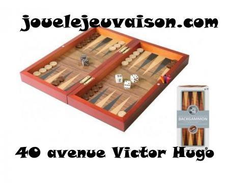 Jeu 2 mots Backgammon