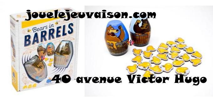 Jeu 2 mots Bears in barrels