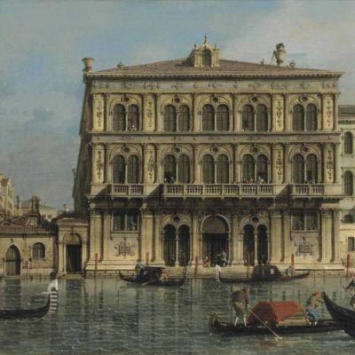 Canaletto palazzo loredan vendramin calergi