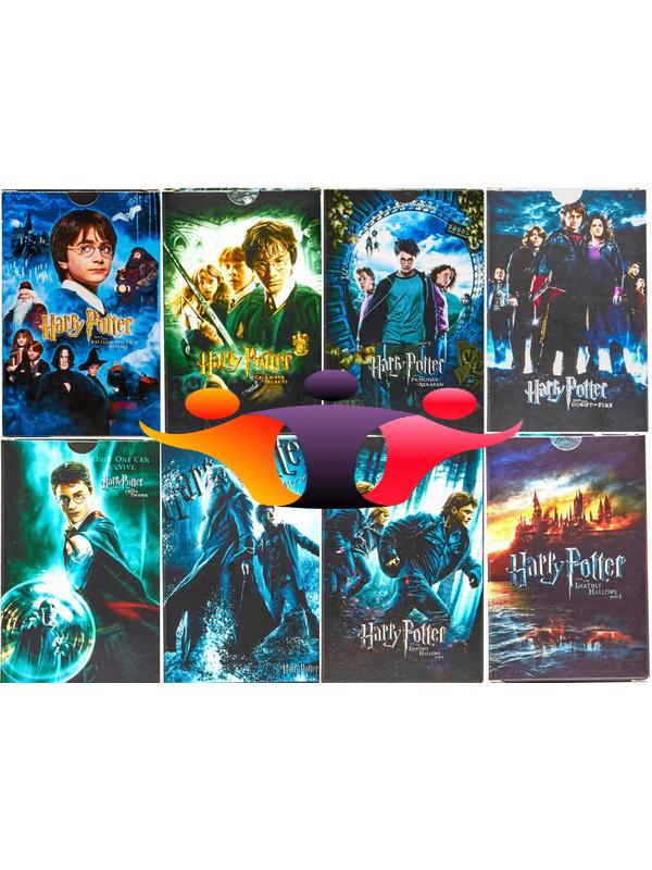 Coffret collector Harry Potter 8 jeux de 54 cartes