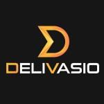 Delivasion logo fond noir