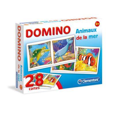 Domino animaux de la mer clementoni