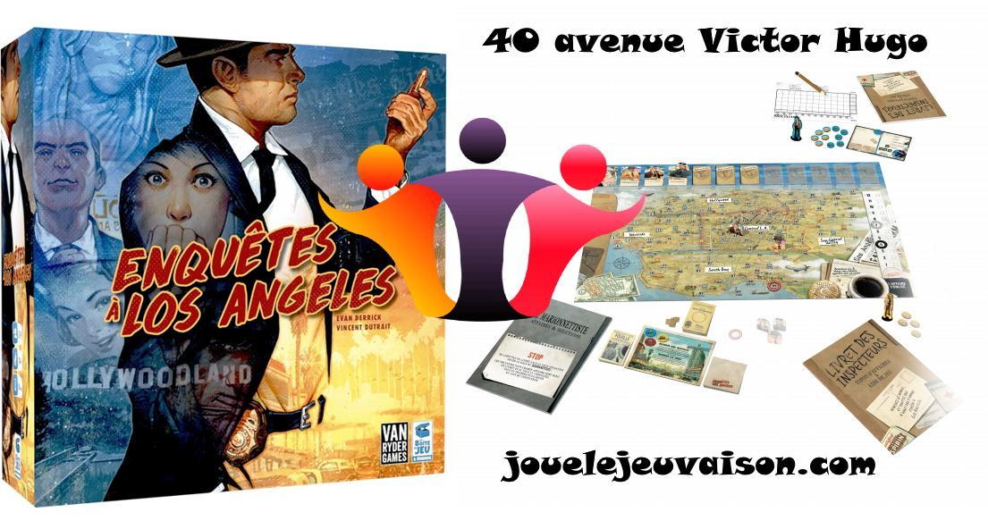 Jeu 2 mots Enquêtes à Los Angeles