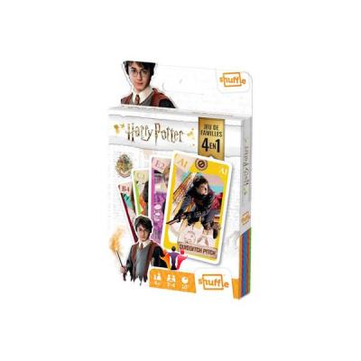 Jeu de cartes 4 en 1 Harry Potter