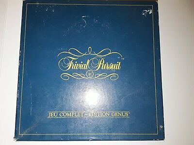 Jeu de societe trivial pursuit edition genius