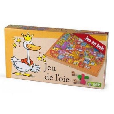 Wooden goose game box