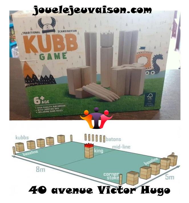 Jeu 2 mots Kubb