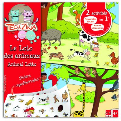 Le loto des animaux teo zina
