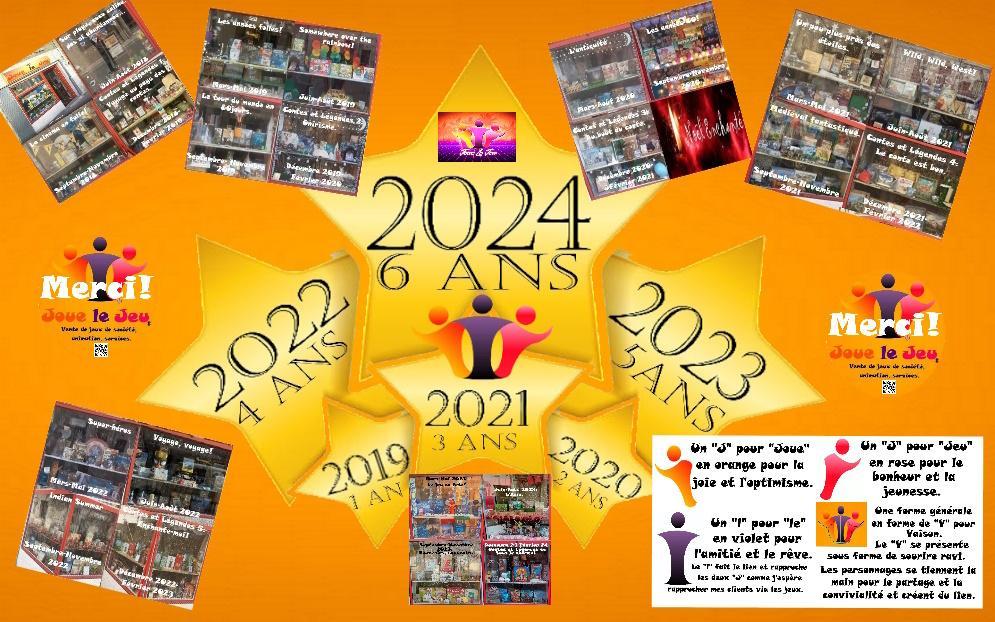 6 years of Joue le Jeu, thanks!