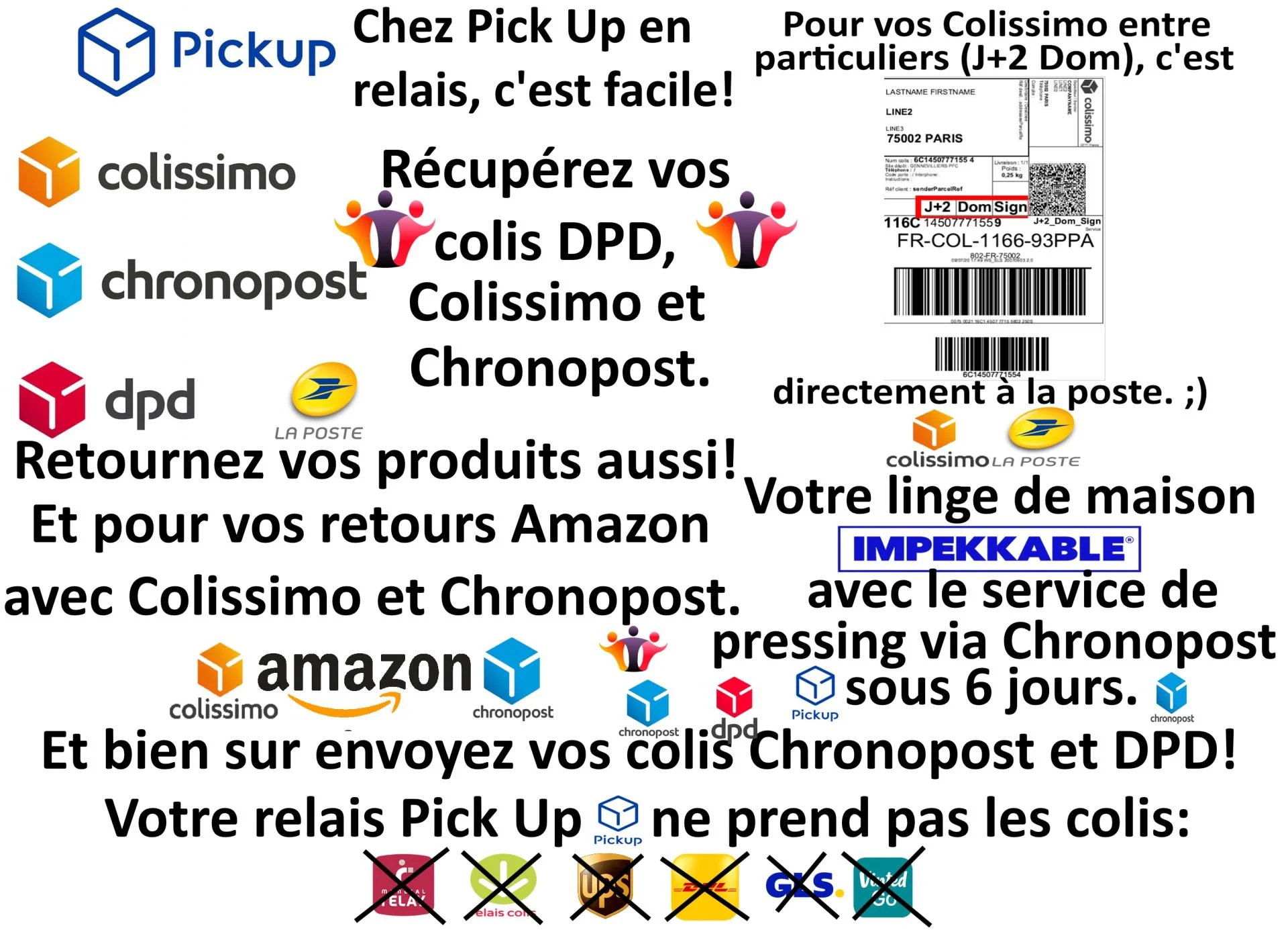Du nouveau dans votre relais Pick Up