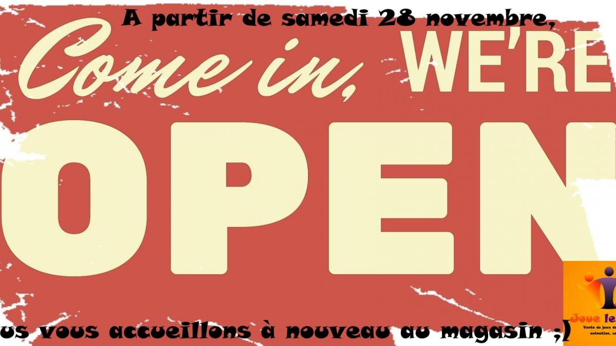 We welcome you again on Saturday November 28!