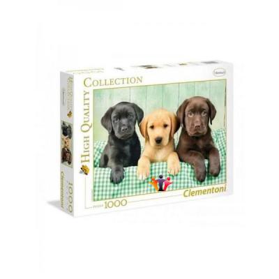 Puzzle 1000 pieces puppies Clementoni