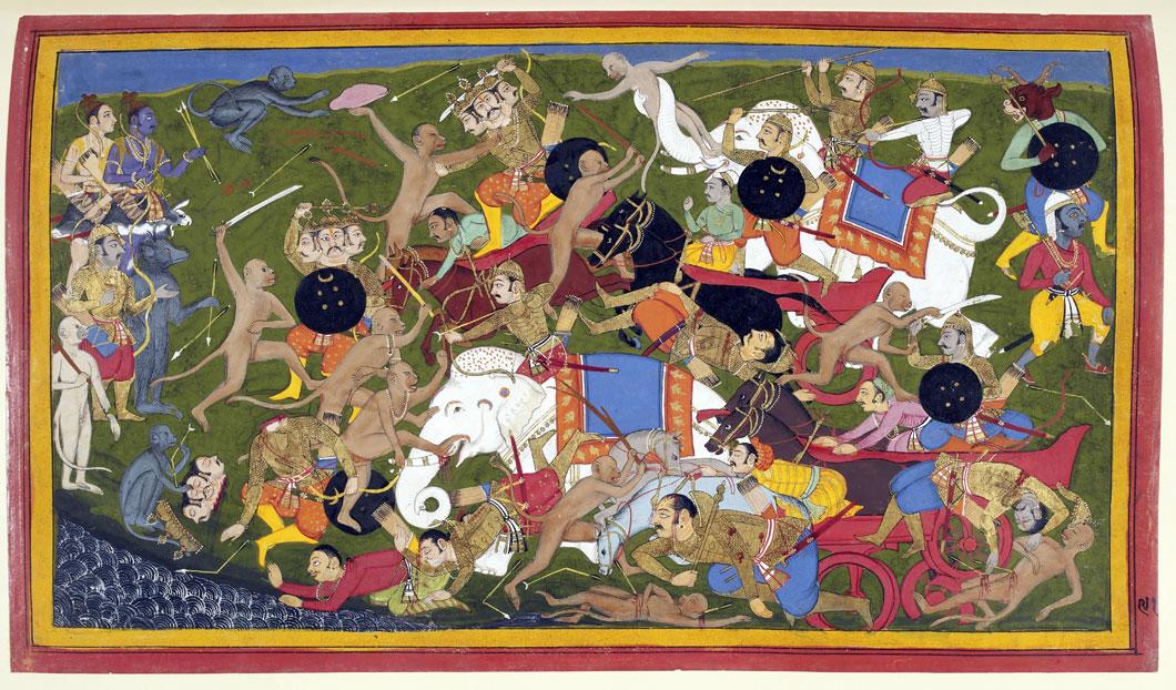Ramanyana bataille lanka