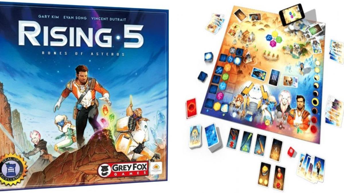 2 words game Rising 5