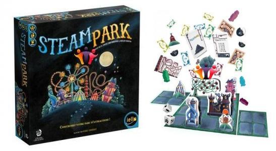 Jeu 2 mots Steam Park