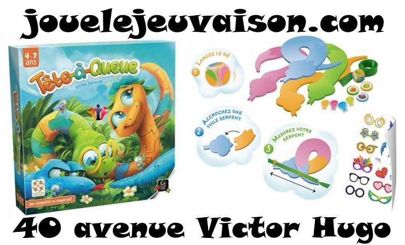 Jeu 2 mots Tête à queue